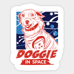 Laika Dog Sticker